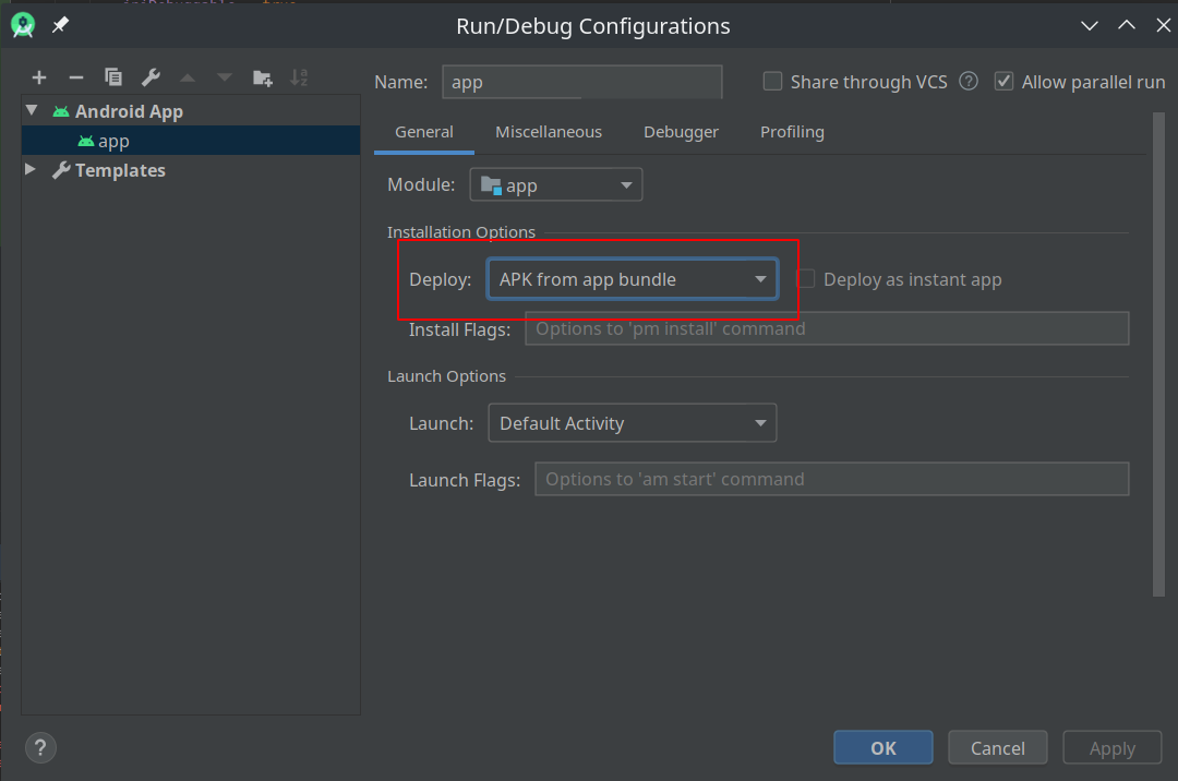 Android Studio – Automatically sign the apk in debug mode 
